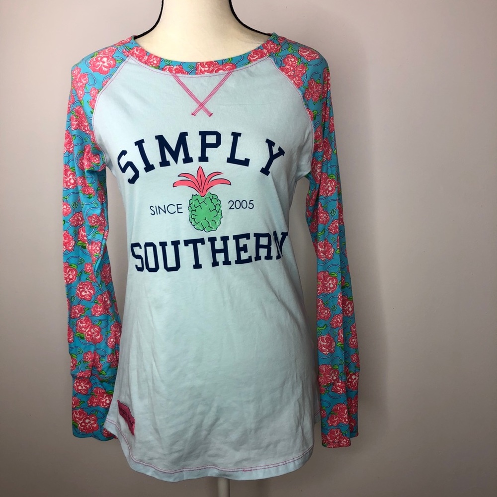 Simply Southern Floral Print Pineapple Since 2005